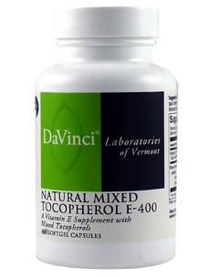 Vitamin E: Natural Mixed Tocopherol E-400