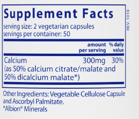 Calcium (citrate/malate)