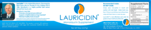 Lauricidin Label